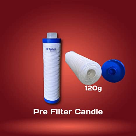 RO Filter KIT Membrane + Pre Carbon + Sediment + Threated Candle + Post ...